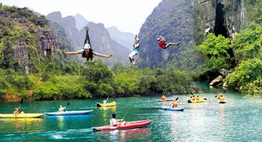 Larger image zipline phong nha